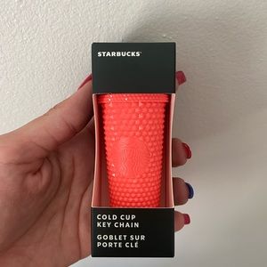 Starbucks 2022 Summer Dragonfruit Keychain NEW RELEASE HTF